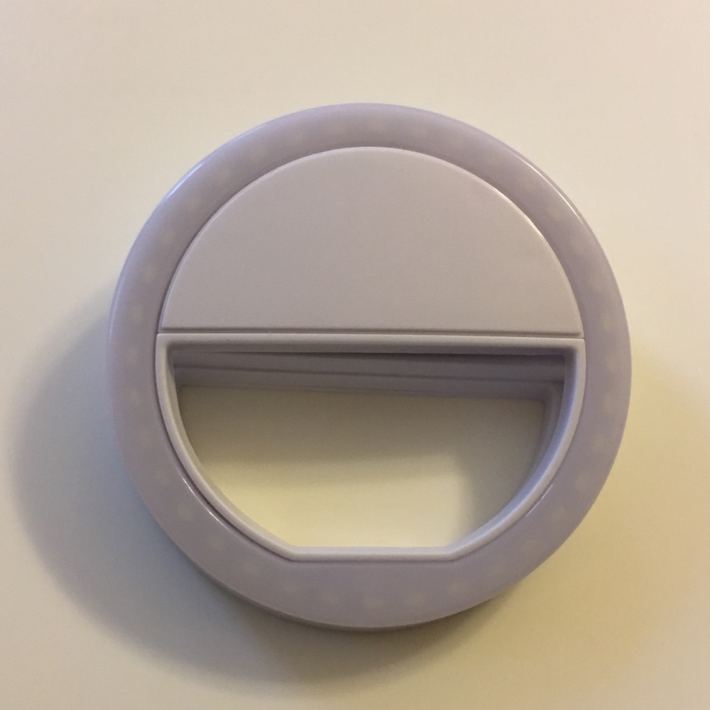 Selfie phone camera light ring